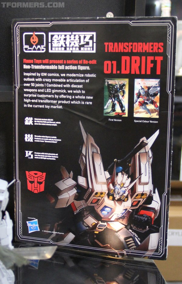 Toy Fair 2017    First Look IDW Drift Figure From Flame Toys Revealed  (3 of 3)